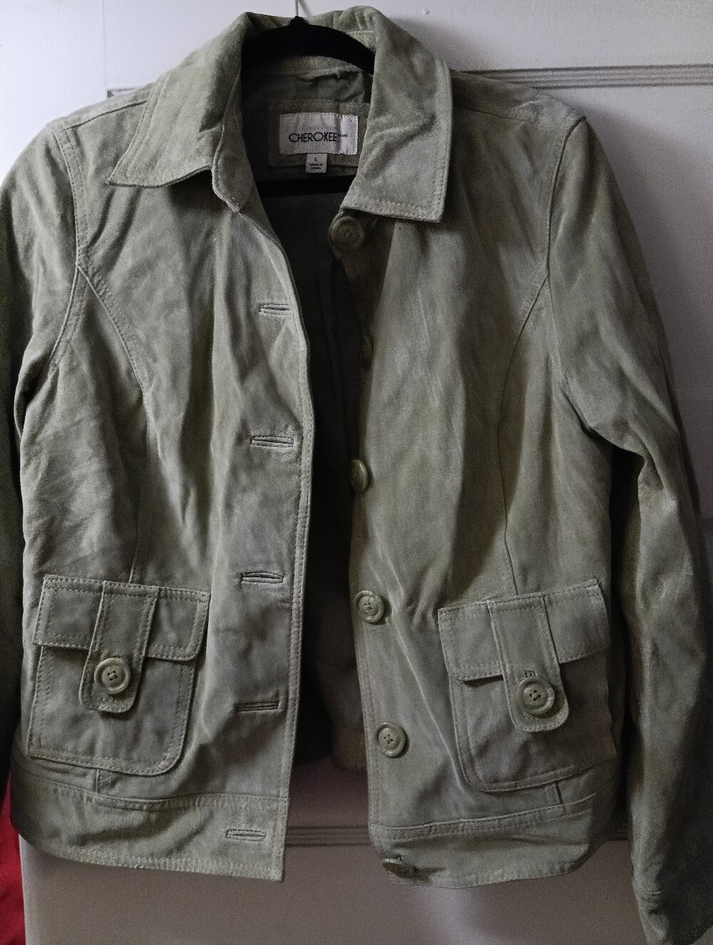 Women's Mint Suede Lined Jacket